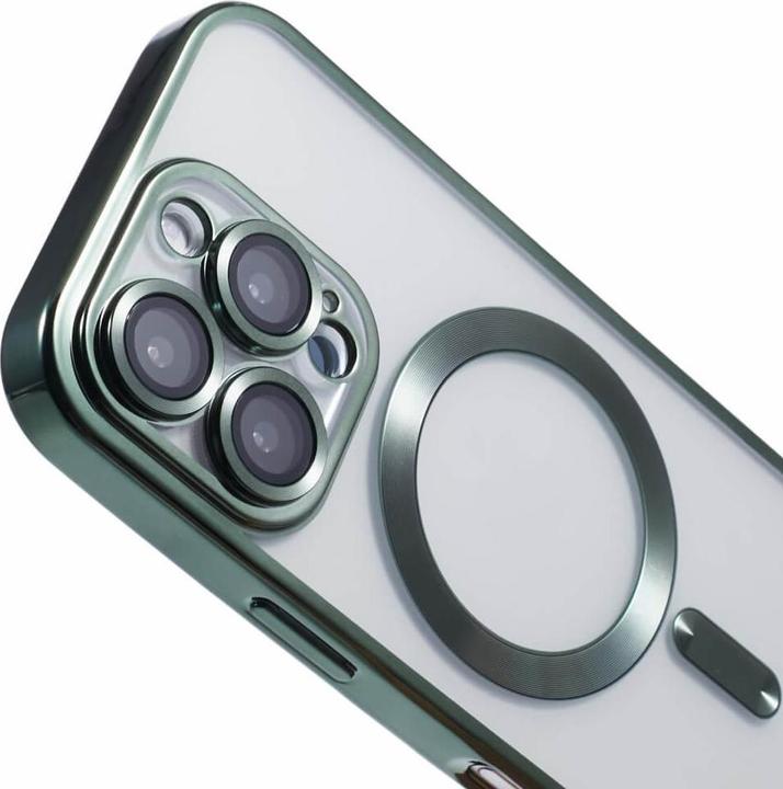 Image du produit Cover-Discount iPhone 16 Pro - Handyhülle mit metallischem Design & Kameraschutz (Apple iPhone 16 Pro)