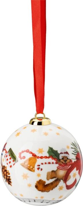 Image du produit Hutschenreuther Série de collection 2021 Réjouissons-nous Boule en porcelaine kl.