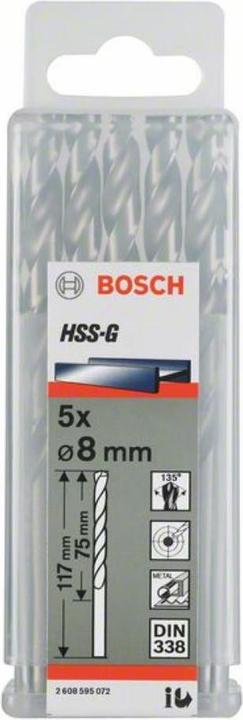 Actual product image Bosch Professional Zubehör PRO Metal HSS-G twist drill, 11.3 x 94 x 142 mm (11.3 mm)