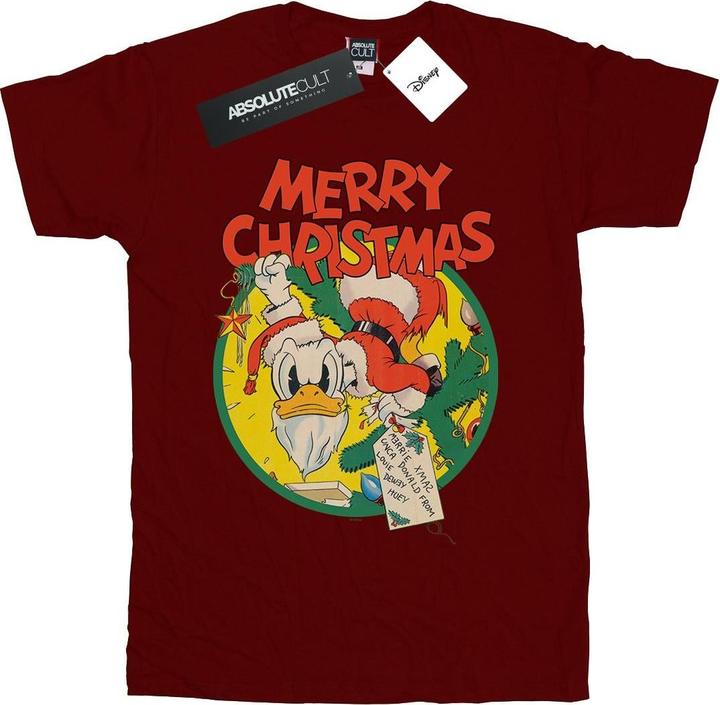 Disney Donald Duck Merry Christmas TShirt Jungen