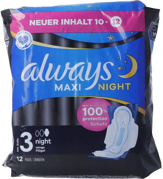 Immagine prodotto Always Maxi Night (12 x, Assorbenti igienici)