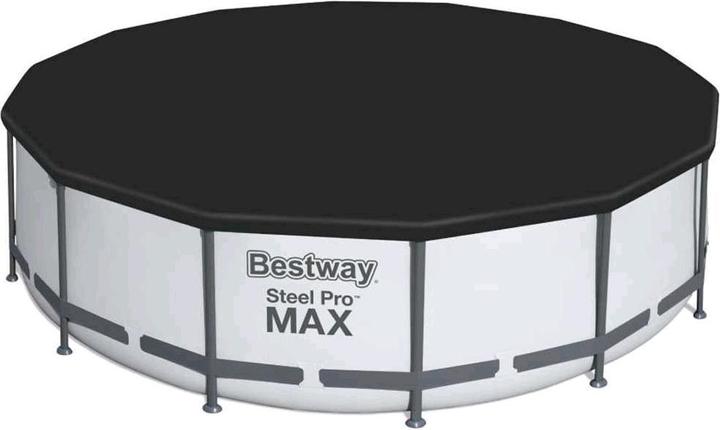 Produktbild Bestway Steel Pro MAX Frame Pool KomplettSet mit Filterpumpe Ø 457 x 122 cmRund (Ø 457 x 122 cm)