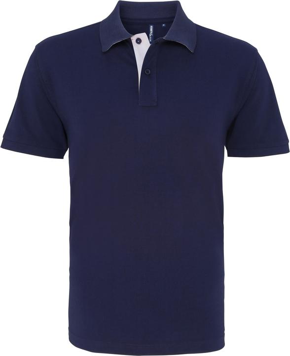 Navy blue/white