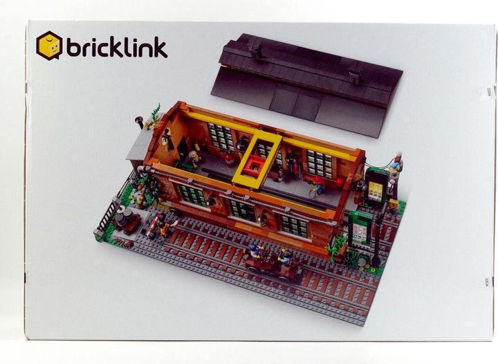 Immagine prodotto Bricklink Capannone per motori di treni vecchi Capannone per motori vecchi - 910033 NUOVO! Parti