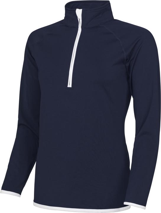 Awdis Just Cool Sweatshirt mit Reissverschluss bis zur Brust