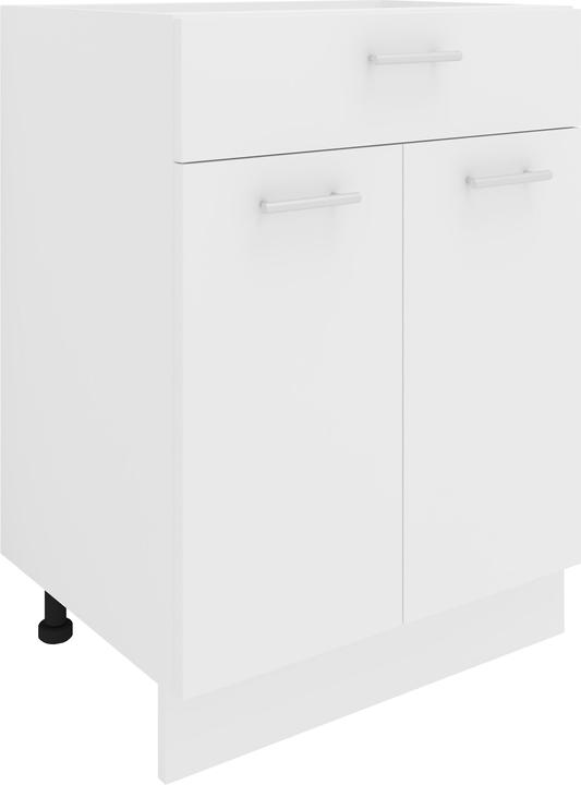 Actual product image VCM Kitchen Cabinet Width 60 cm Drawer Base Cabinet Kitchen Kitchen Furniture Esilo (60 x 46 x 82 cm)
