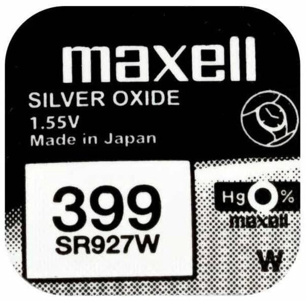 Image du produit Maxell Oxyde d'argent SR927W (10 pcs, SR57, 60 mAh)