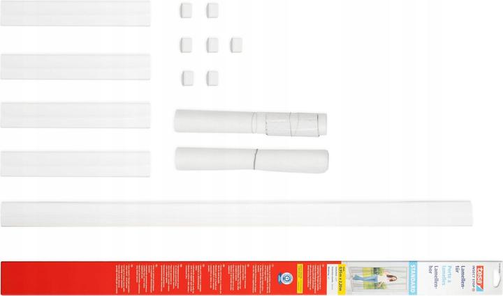 Immagine prodotto tesa Zanzariera STANDARD a doghe, tenda con chiusura a velcro, senza forare (95 x 220 cm)