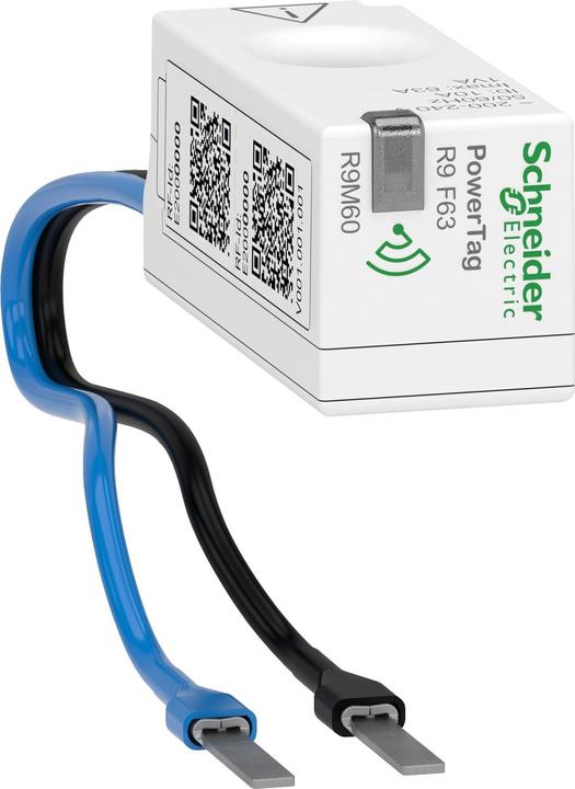 Schneider Electric SE R9M60 PowerTag Resi9 Flex F63, 1P+N, connexion avec Wiser Gateway