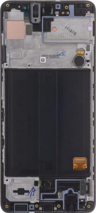 Produktbild Samsung LCD-Display + Touch-Einheit A515 Galaxy A51 Schwarz (Service Pack) (Display, Galaxy A51)