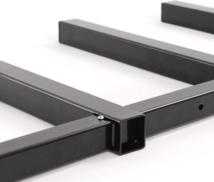 Actual product image XPOtool 2x Wood Shelf with 3 Levels up to 150kg Steel Cantilever Shelf for Storing Wood 50kg/Level