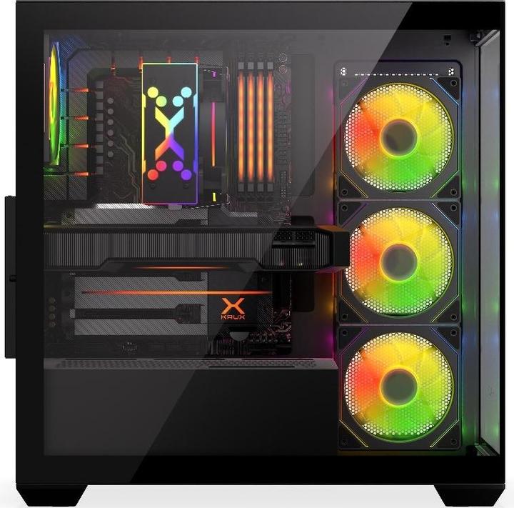 Actual product image Krux Obudowa Exo (KRXD004) (ATX, mATX, Mini-ITX)