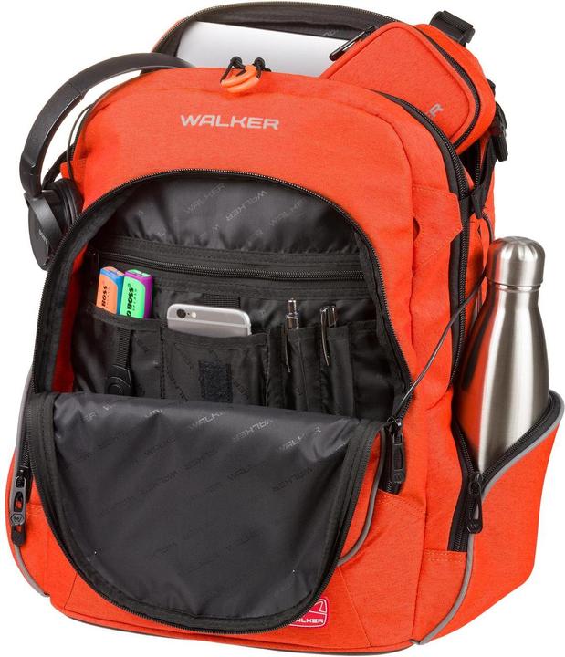 Actual product image Walker Backpack Campus Evo Red melange (31 l)