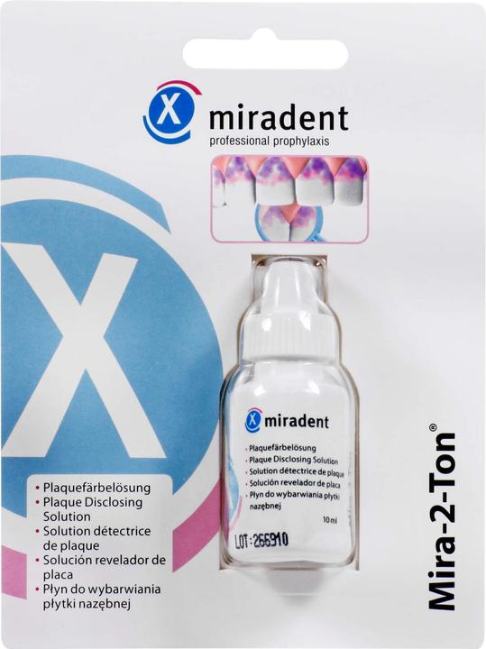 Miradent Mira-2-Ton Plaquefärbelösung, 10 ml Lösung (10 ml)