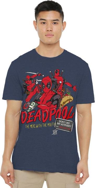 Produktbild Deadpool Attitude TShirt (S)
