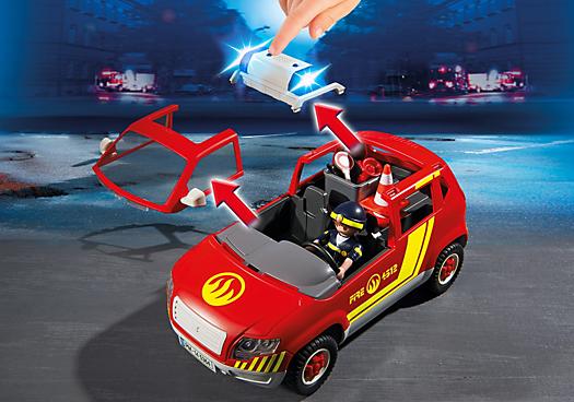 Produktbild Playmobil Brandmeisterfahrzeug (5364)