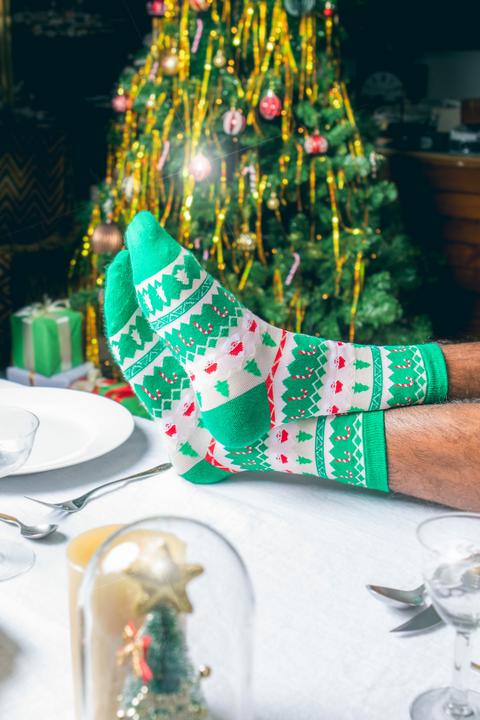 Immagine prodotto Eat My Socks EMS, Calzini, Adulto, Trend, Maglia di Natale (Taglia unica)