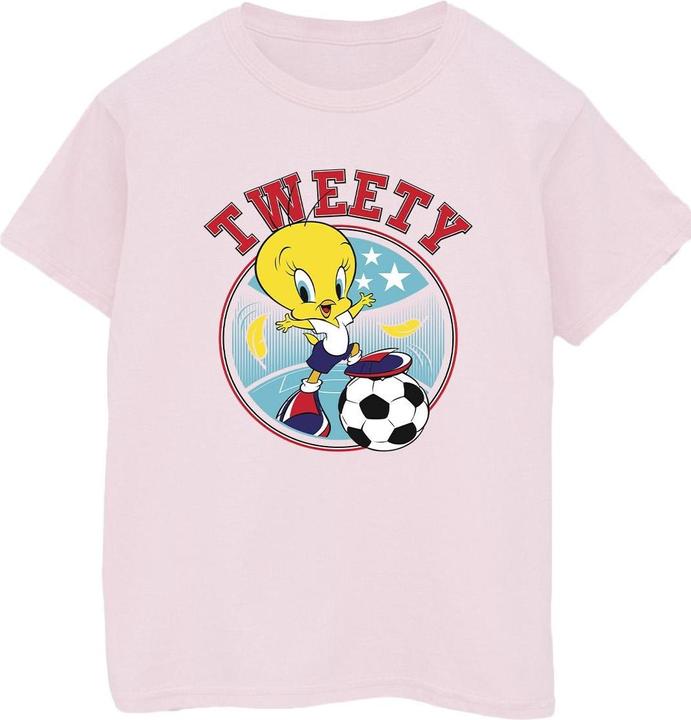 Immagine prodotto Looney Tunes Tweety Football Circle Maglietta Uomo (XXL)