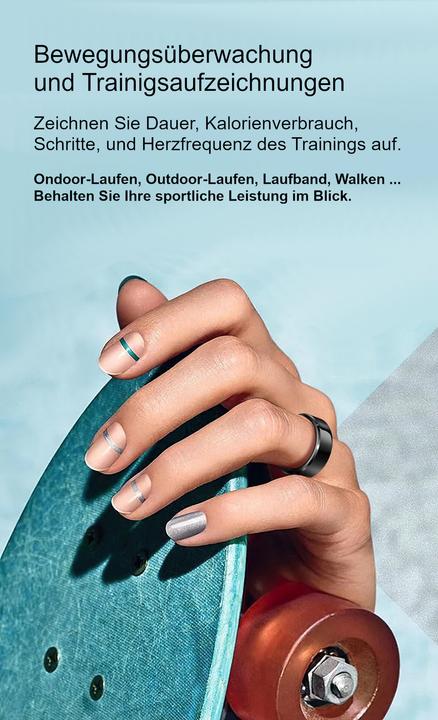 Produktbild Felixx Smart Ring SR6 (10, Silber)