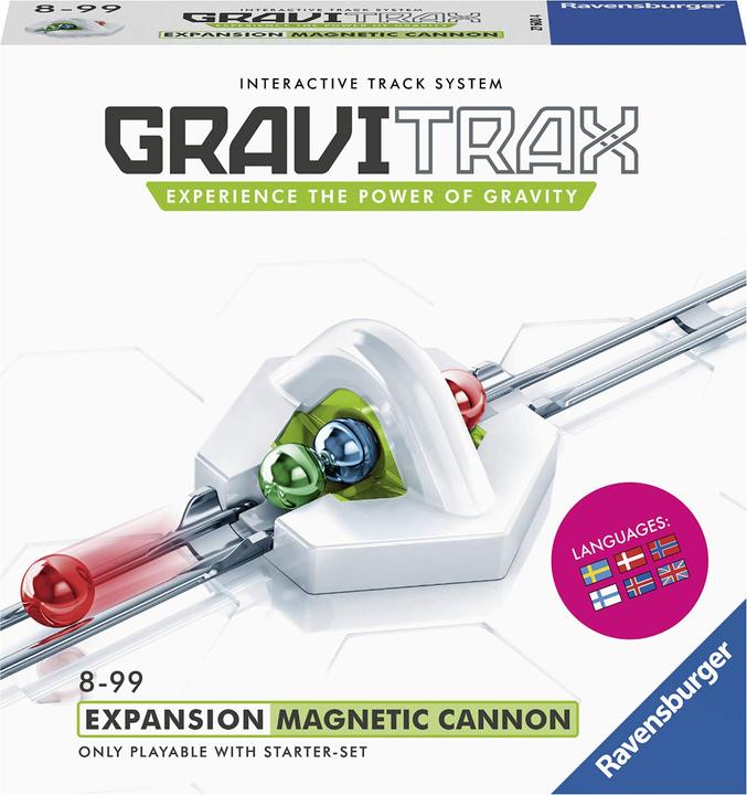 Actual product image Ravensburger GraviTrax KO GRAVITRAX expansion set Magnetic Cannon, 27608