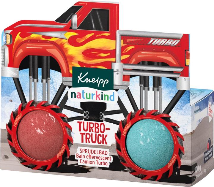 Actual product image Kneipp Naturkind Sprudelbad Turbo-Truck (Bath pearls)