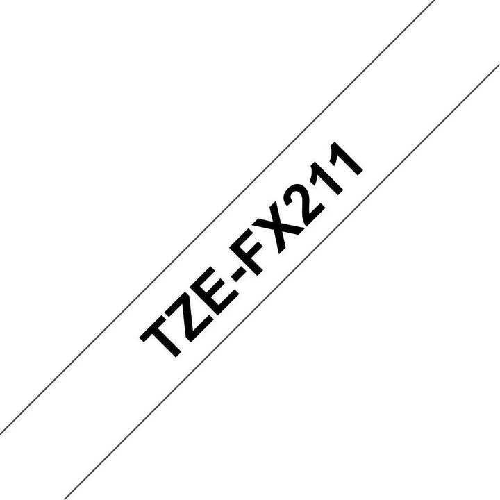 Produktbild Brother Tze-Fx211 (1.80 cm, Schwarz)