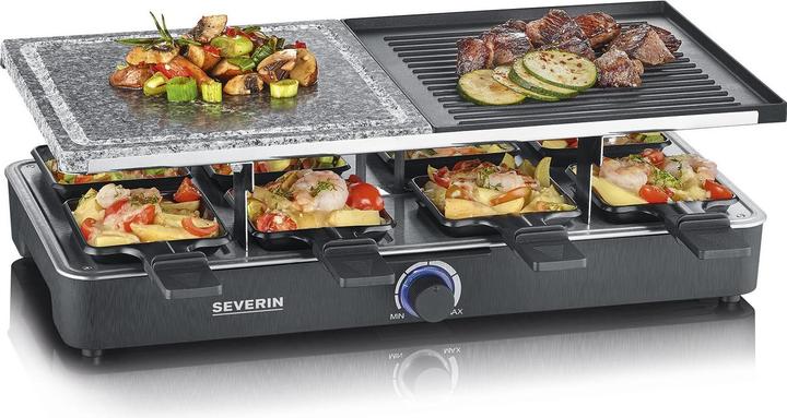 Immagine prodotto Severin Griglia per raclette RG con pietra naturale per grigliare e piastra per grigliare