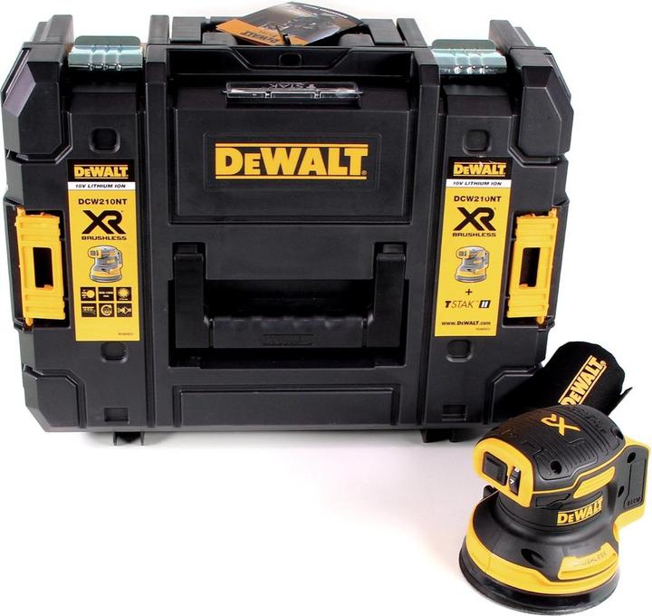 Actual product image DeWalt DCW210NTXJ (Eccentric grinder, 210 W)