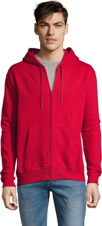 Actual product image Sols Seven Hooded Jacket Hooded Sweatshirt With Zipper (3XL)