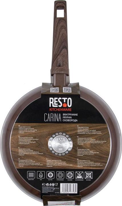 Actual product image Resto FRYPAN D28 H5.3CM/93024 (28 cm, Frying pan, Aluminium)