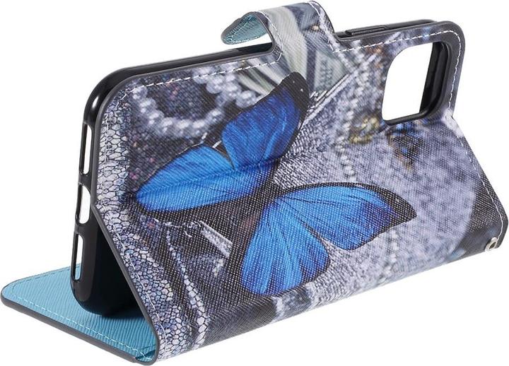 Actual product image Cover-Discount Leather cover butterflies (Apple iPhone 11)