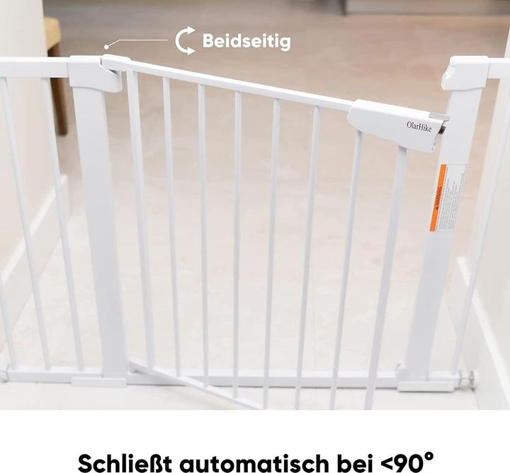 Produktbild OlarHike Treppenschutzgitter, 96 - 103 cm Weiss