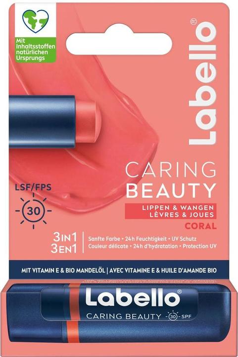Produktbild Labello Caring Beauty Coral Stick 4.8g (Pflegestift)