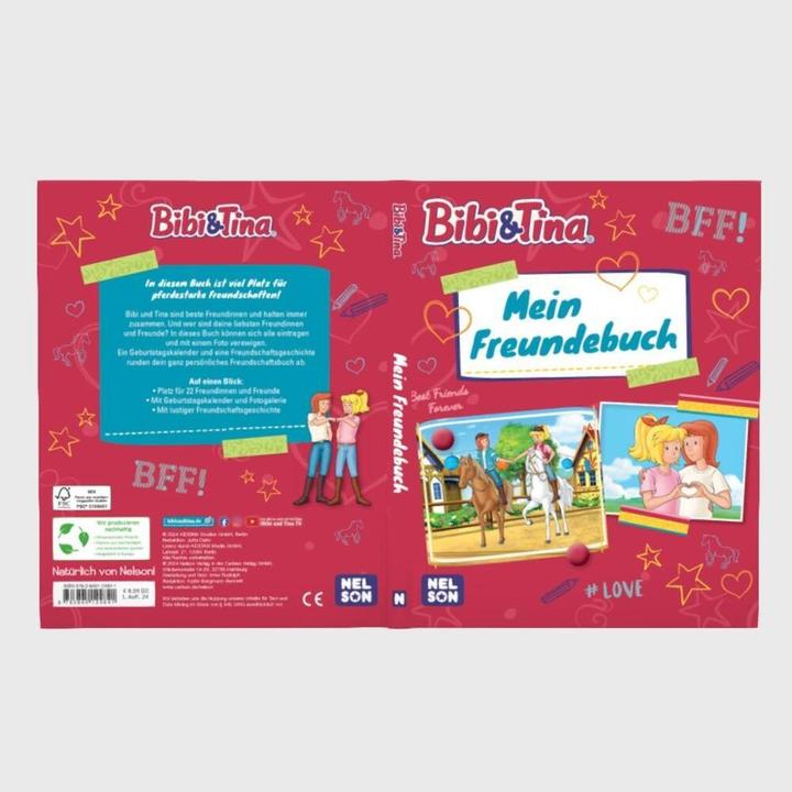 Actual product image Bibi & Tina: Mein Freundebuch (German, 2024)