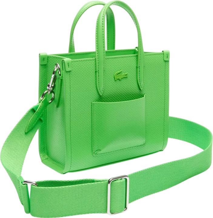 Actual product image Lacoste Chantaco Mini Leather Tote Bag