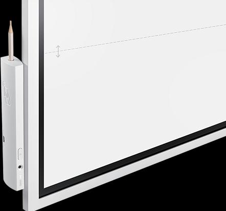 Actual product image Samsung Flip WM55H (3840 x 2160 Pixels, 55")