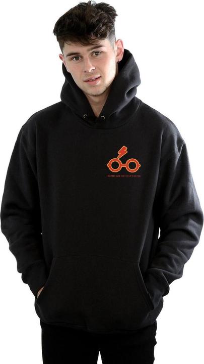 Actual product image Mens I Solemnly Swear Breast Print Hoodie (3XL)