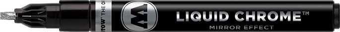 Actual product image Molotow LIQUID CHROME™ Calligraphy acrylic pencil silver 3.0 mm, 1 pc. (Black, 3 mm, 1 x)