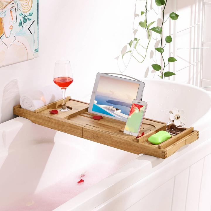 Actual product image Songmics Shelfy (109 x 23 x 4.5 cm)