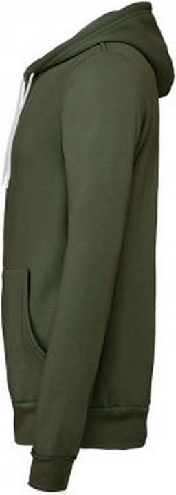 Actual product image Bella Canvas Adult zip hooded jacket (XXL)