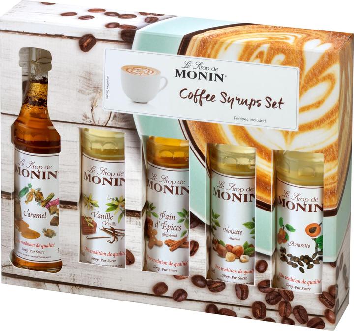 Image du produit Monin Set de sirop pour le café (1 x 25 cl)