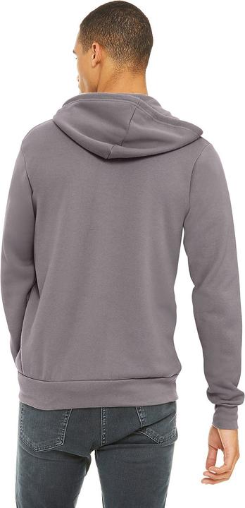 Actual product image Bella Canvas Adult zip hooded jacket (L)