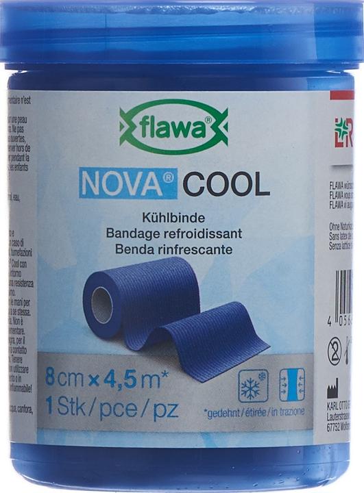 Actual product image Flawa Nova Cool cooling bandage 8cmx4.5m