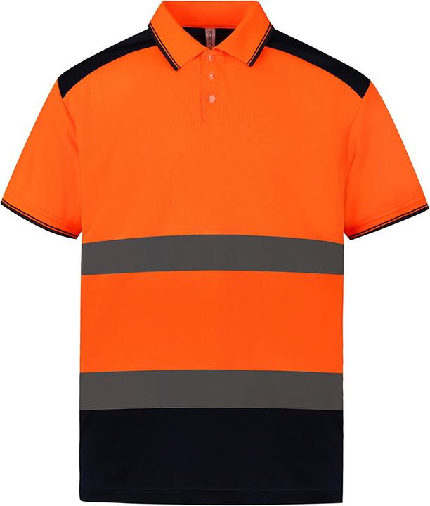 Actual product image Yoko Adult 2Ton short sleeve polo shirt (L)