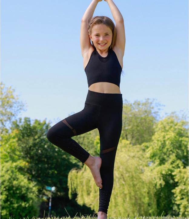 Produktbild Tombo Mädchen Paneel Leggings (128)