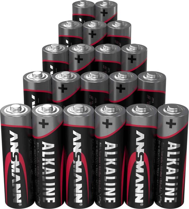 Actual product image Ansmann LR6 Mignon (20 pcs., AA)