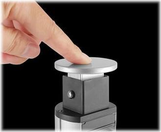 Actual product image Deltaco Pop-up socket strip (3 x, CEE 7/3)
