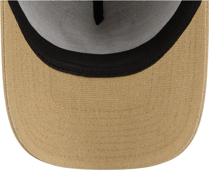 Produktbild New Era A-Frame Trucker Leinen Cap - Chicago Bulls beige (One Size)