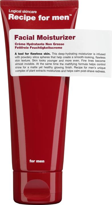 Recipe for men Fettfreie Feuchtigkeitscreme (75 ml, Tagescreme)