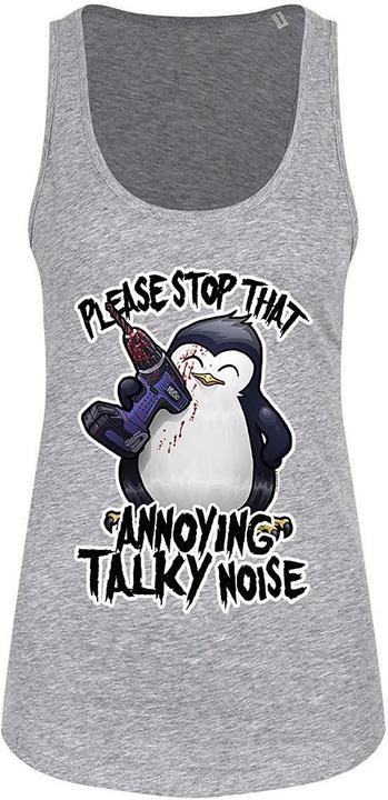 Actual product image Psycho Penguin Tank top That Annoying Talky Noise (40 D)